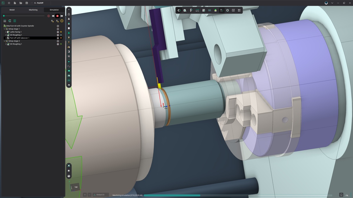 Ency CAM Tornalama Merkezi - çok kanallı mill-turn programlama
