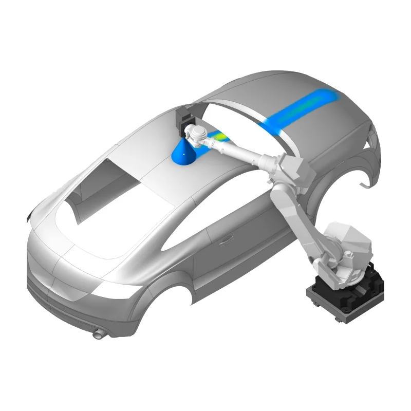 Ency Robot püskürtme ve dağılım uygulaması